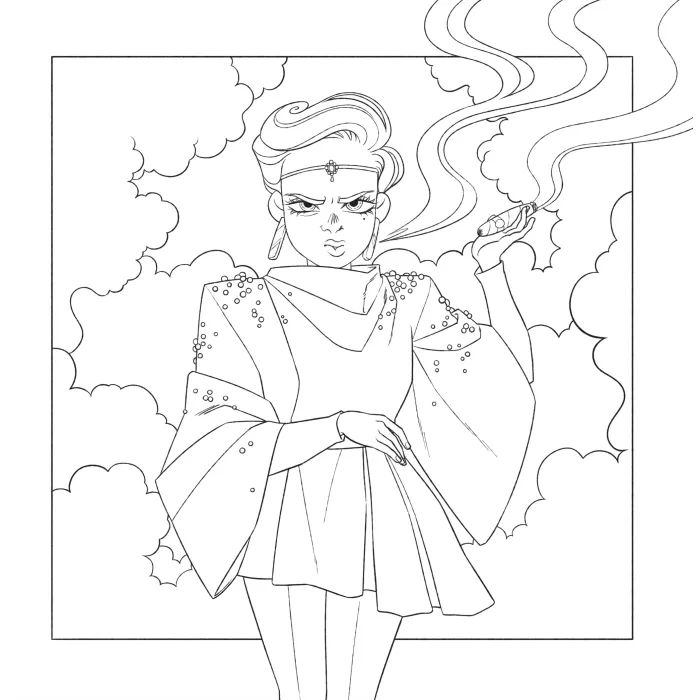 Книга Пристрасті Олімпу. Офіційна розмальовка - Рейчел Смайт Vivat (9786171709751) изображение 8