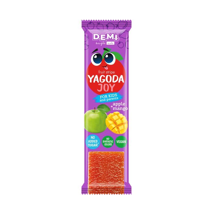 Цукерка Demi Yagoda Joy Пастила фруктова з смаком манго 15 г (de.21418)