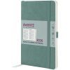 Тижневик Axent датований 2026 Partner Soft Skin 125х195, сіро-лазурний (8509-26-48-A)