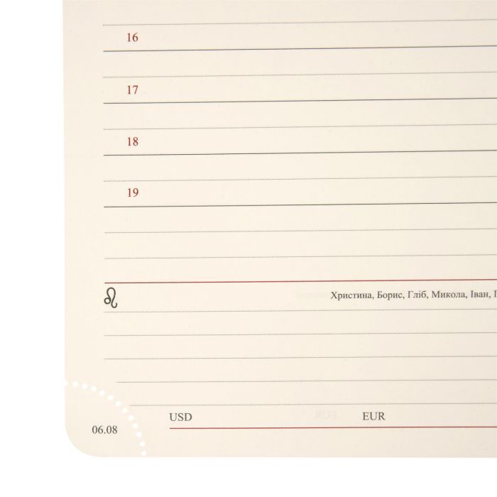 Еженедельник Leo planner А5 датированный 2026 "Nero", жесткий, черный, 368 страниц (252687) изображение 11