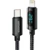 Дата кабель USB-C to Lightning 1.0m 29W LED black Essager (EXCTL-XY01-P) изображение 2