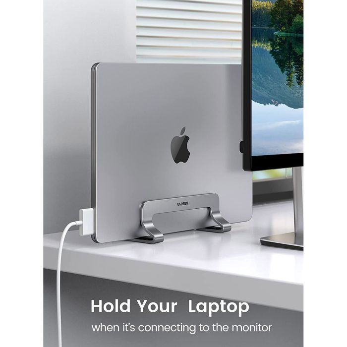 Подставка для ноутбука Ugreen LP258 Vertical Laptop Stand Silver (20471) изображение 7