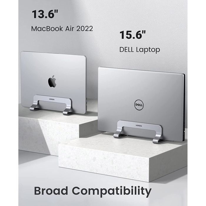 Подставка для ноутбука Ugreen LP258 Vertical Laptop Stand Silver (20471) изображение 8