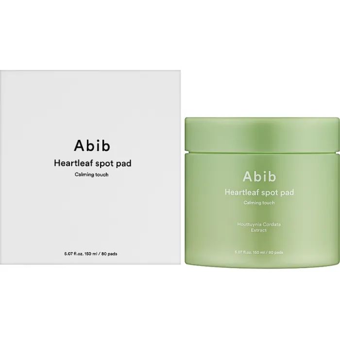 Патчи для лица Abib Heartleaf Spot Pad Calming Touch 80 шт (8809864762398)