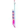 Іграшка для котів Hippie Pet Вудка-гусінь рожева з фіолетовим 30 см (HIPCW2303036G)