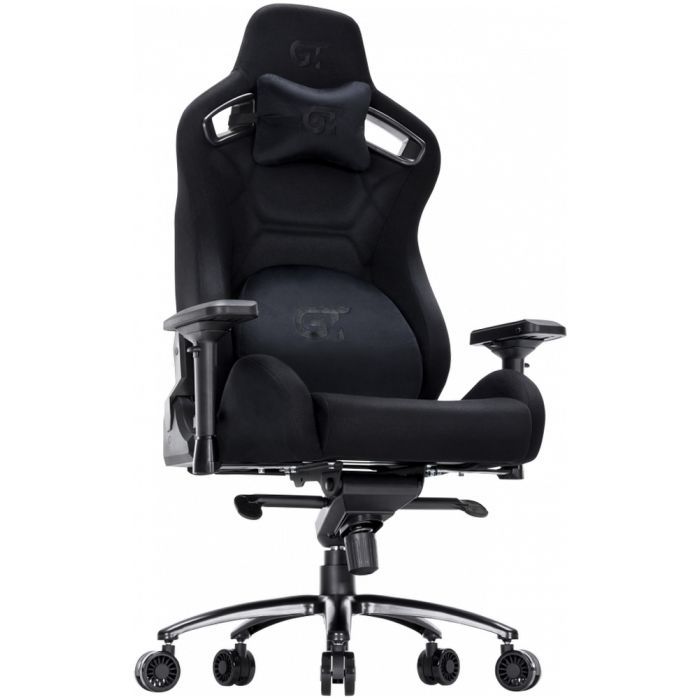 Кресло игровое GT Racer X-5166 Black (X-5166 Fabric Black) изображение 2