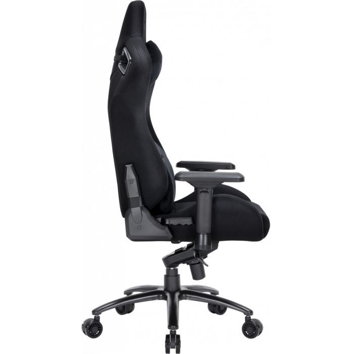 Кресло игровое GT Racer X-5166 Black (X-5166 Fabric Black) изображение 3