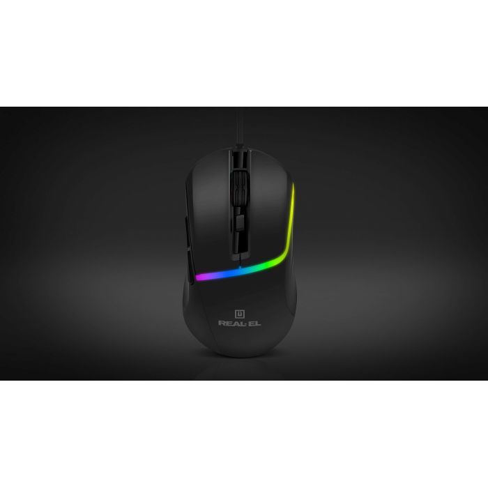 Мишка REAL-EL RM-530 USB Black (EL123200053) зображення 10