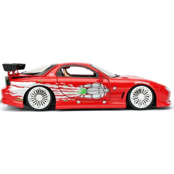 Машина Jada Форсаж Mazda RX-7, красная, 1:24 (9398338314R00) изображение 4