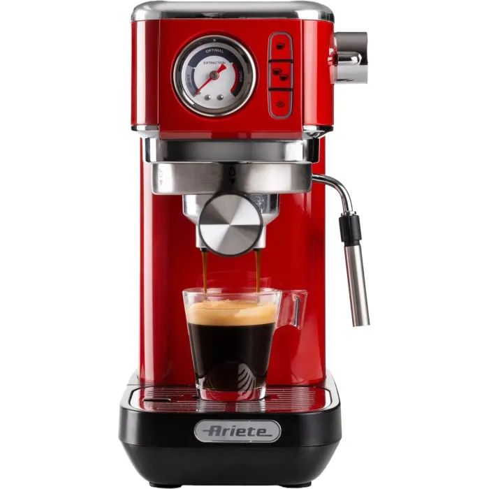 Рожковая кофеварка эспрессо Ariete 1381 RD (00M138133AR0) изображение 2