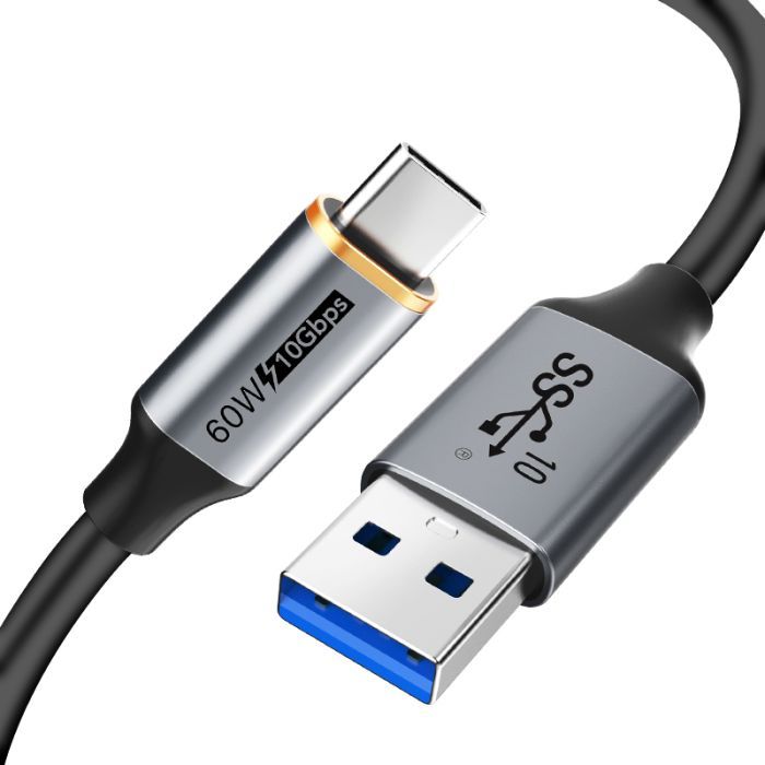 Дата кабель USB 3.1 AM to USB-C 1.5m Cabletime (CA915231) изображение 2