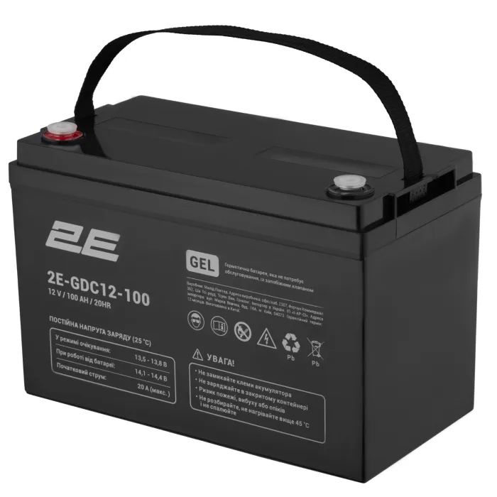 Батарея до ДБЖ 2E 2E-GDC12-100 12V 100Ah (2E-GDC12-100) зображення 2