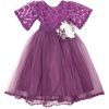 Платье детское Tivido праздничное (1956-116G-violet)