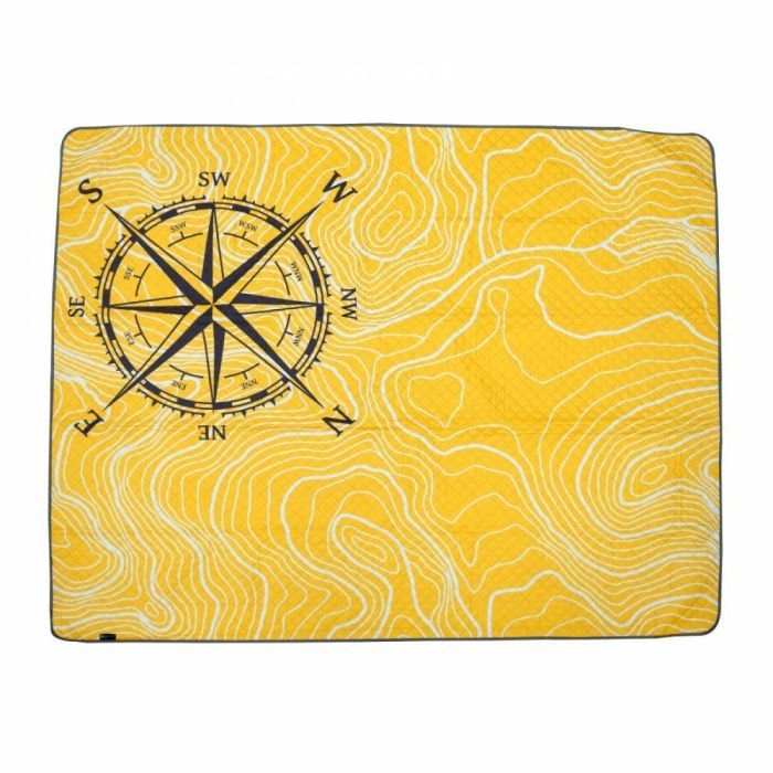 Плед Schwarzwolf для пікніка ALVERNIA 170 x 140 см, жовтий (F5600500AJ3) зображення 3