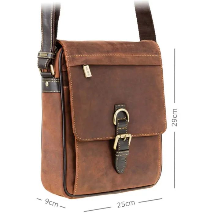 Сумка Visconti 16011 Oil Tan Mocha (16011 TAN/MC) изображение 4