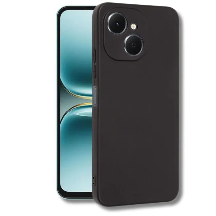 Чохол до мобільного телефона BeCover Silicone Tecno Spark 40C 4G (KM4k) Black (714683) зображення 2