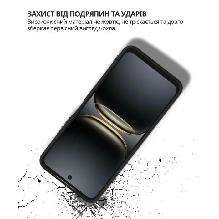 Чохол до мобільного телефона BeCover Silicone Tecno Spark 40C 4G (KM4k) Black (714683) зображення 3
