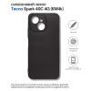 Чохол до мобільного телефона BeCover Silicone Tecno Spark 40C 4G (KM4k) Black (714683) зображення 5