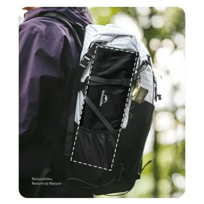 Туристичний стіл Naturehike CNK2450JJ024, 31х21 см, алюміній, чорний (6927595791868) зображення 3