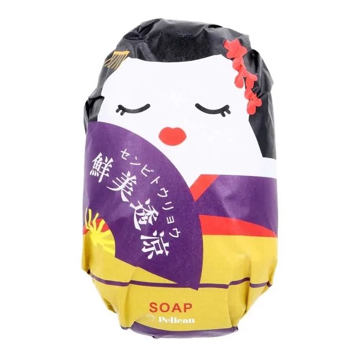 Твердое мыло Pelican Geisha Soap С ароматом зеленого чая 180 г (4976631481906)