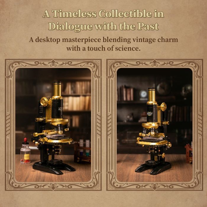 Конструктор Pantasy Retro Collection Мікроскоп (85034) зображення 6