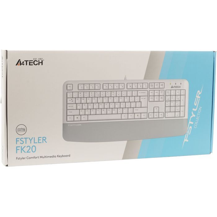 Клавиатура A4Tech FK20 USB UA Grey (4711421003209) изображение 4