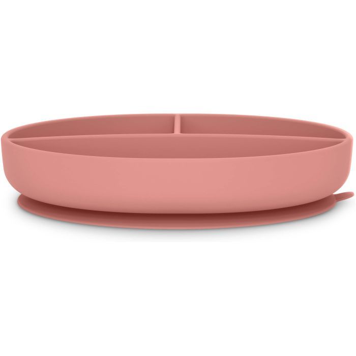 Тарілка дитяча Suavinex Colour Essence силіконова для вводу прикорму на 3 секції, +6 міс. зелена (402915) зображення 2