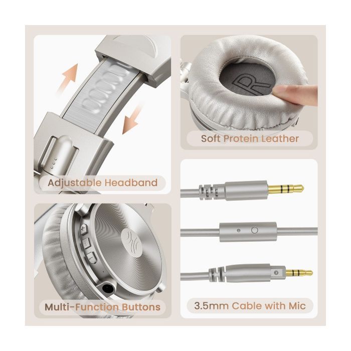 Наушники OneOdio Studio Pro C Bluetooth+3,5мм Black (Pro C Black) изображение 5