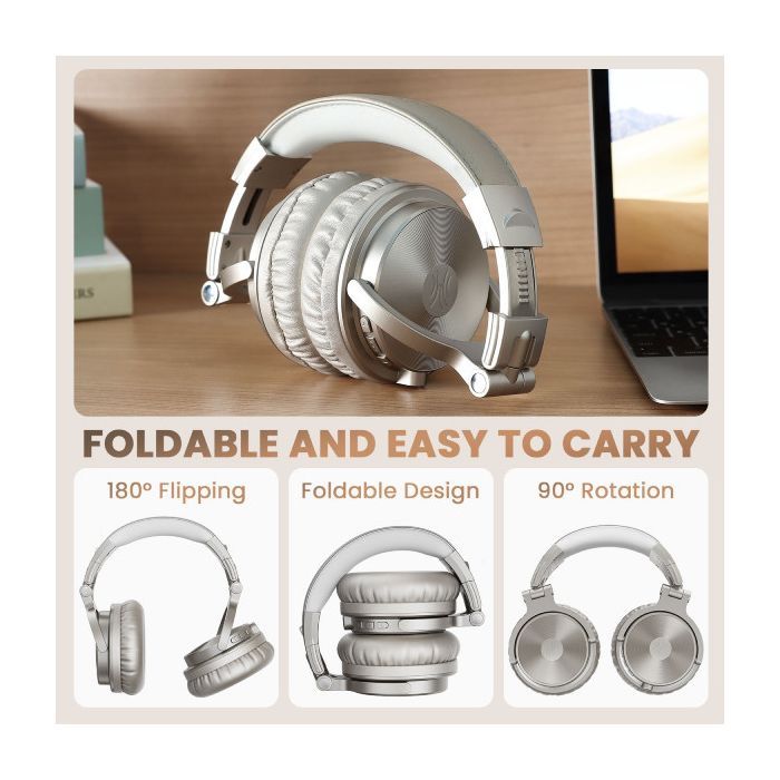 Наушники OneOdio Studio Pro C Bluetooth+3,5мм Black (Pro C Black) изображение 6