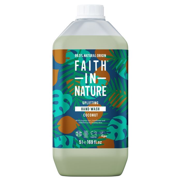 Жидкое мыло Faith in Nature Натуральное С кокосом 5 л (708002900396)