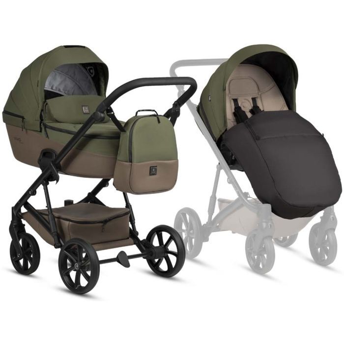 Коляска TUTIS 2 в 1 VIVA 6 plus (Essential Espresso) (1612067)