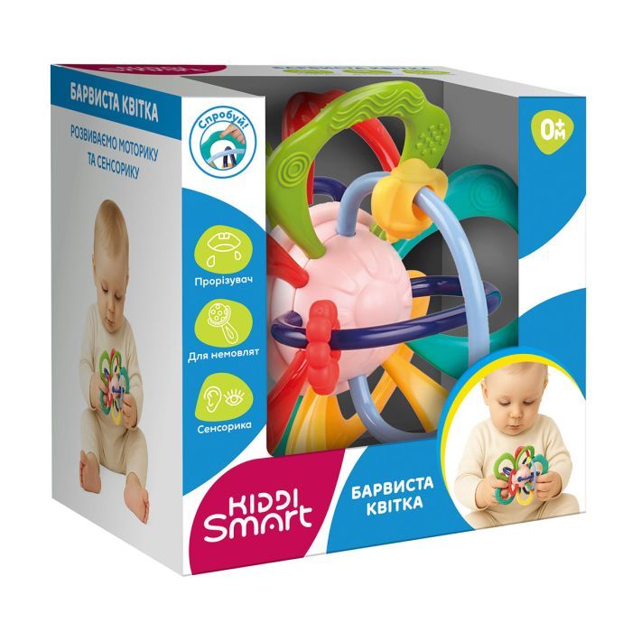 Развивающая игрушка Kiddi Smart Яркий цветок (DM321-UA) изображение 3