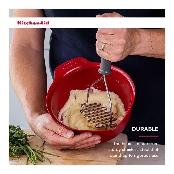 Картофелемялка KitchenAid Classic 25,5 см білий (KHA008OHPNG) изображение 11