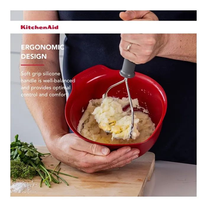 Картофелемялка KitchenAid Classic 25,5 см білий (KHA008OHPNG) изображение 12