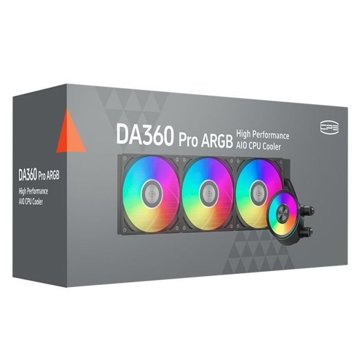 Система рідинного охолодження PcCooler DA360 Pro ARGB BK зображення 7