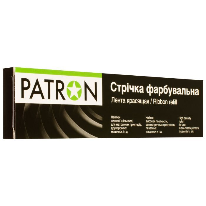 Лента к принтерам 12,7мм x 50м, лівий мебіус HD Patron (PN-12.7-50LTB)