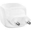 Зарядное устройство Belkin 2xUSB-C PD50W GaN PPS white (WCH019KQWH) изображение 4