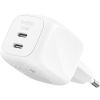 Зарядное устройство Belkin 2xUSB-C PD50W GaN PPS white (WCH019KQWH) изображение 5