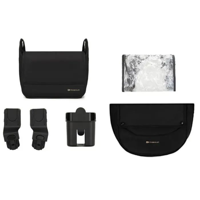 Коляска Kinderkraft 3 в 1 Esme Pro Pure Black (KSESME00BLK300N) (5902533929351) изображение 8