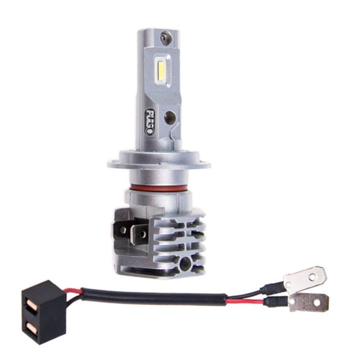 Автолампа PULSO LED-chips CREE/9-32v/2x25w/4500Lm/6000K (M4-H7) изображение 2