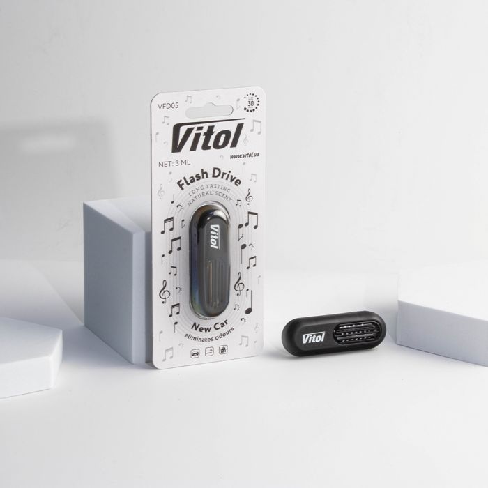 Ароматизатор для автомобиля VITOL Flash Drive New car (VFD05) изображение 2