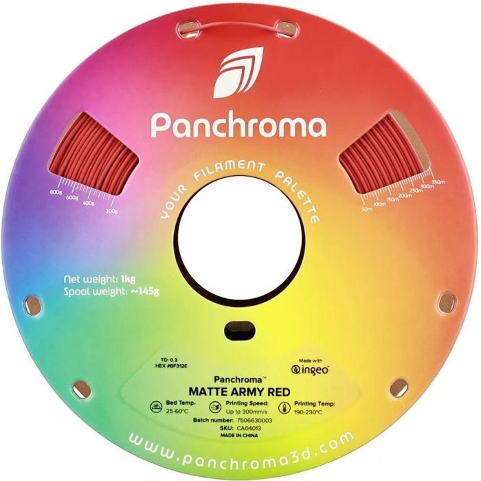 Пластик для 3D-принтера Polymaker PLA PANCHROMA MATTE 1,75mm 1kg MUTED GREEN (CA04025) зображення 2