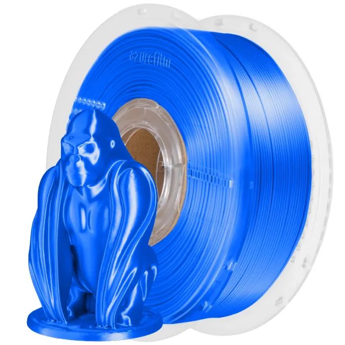 Пластик для 3D-принтера AzureFilm PLA SILK 1,75mm 1kg Ocean Blue (FL171-5020)