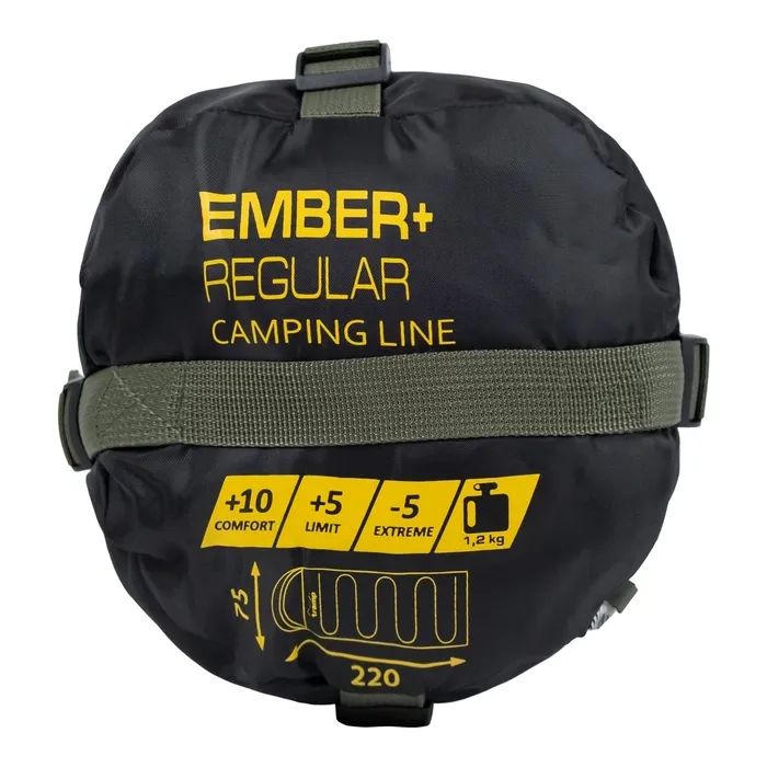 Спальний мішок Tramp Ember+ Regular оливковий правий (UTRS-063R-olive-R) зображення 2