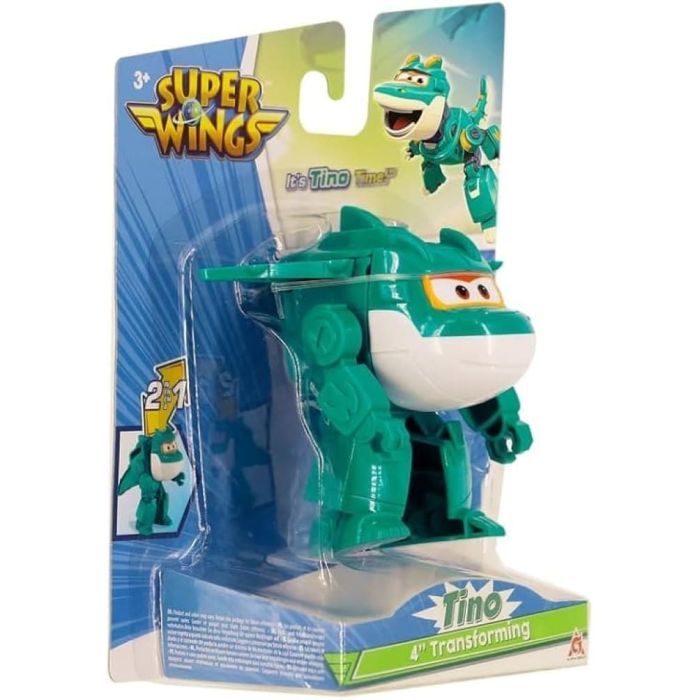 Фігурка Super Wings трансформер Transforming Тіно (Tino), 10 см (EU780623) зображення 4