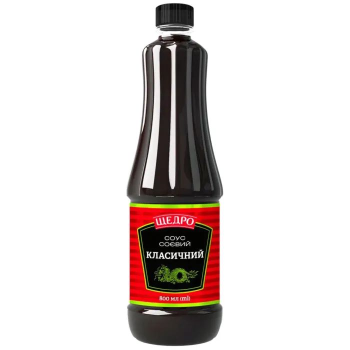 Соус Щедро Соєвий Класичний 500 мл (4823097410790) зображення 2
