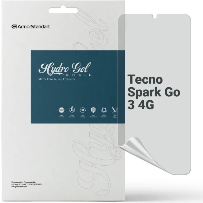Пленка защитная Armorstandart hydrogel Matte Tecno Spark Go 3 4G (ARM91008)