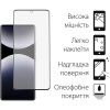 Стекло защитное Dengos Xiaomi Redmi Note 14 Pro 4G / 5G + camera protection Black (DG-TGSCP-09) изображение 2