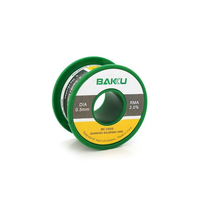 Припой для пайки Bakku Solder wire BK10002 DIA 0,2mm (50g) (BK10002)