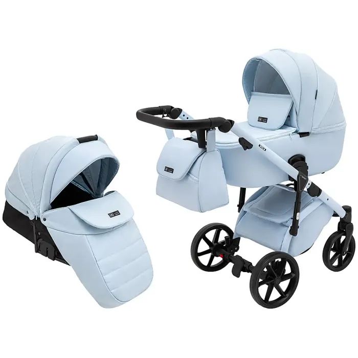 Коляска Adamex 2 в 1 Nola Natura 4 cappuccino (681681)